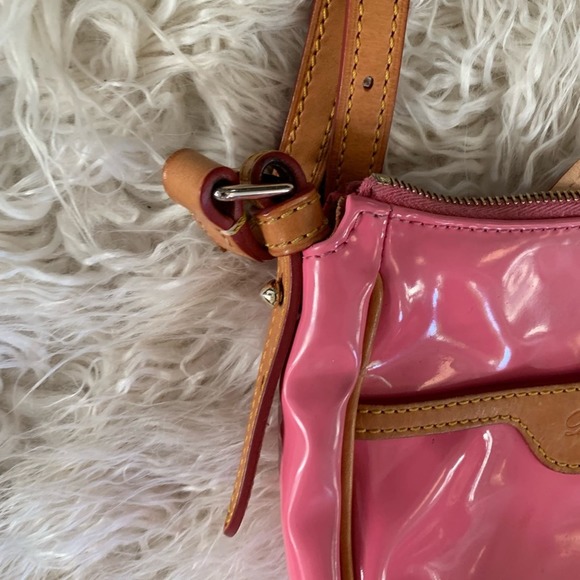 Dooney & Bourke Pink Bag With Leather Details - Picture 5 of 11